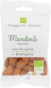 Mandorle Pelate Siciliane Terravecchia - in vaschetta salva freschezza da 200g - Sole e Gusto di Sicilia - Ricche di proteine - Da filiera controllata - Vegan