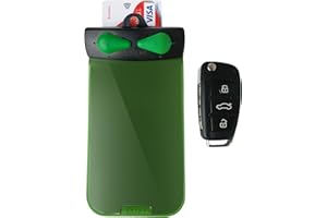 Aquapac Waterproof Travel Case, Made in The UK, Carry Cord, Travel Essential, 5 Year Warranty, Eco Friendly, Watersports, Hiking, Mountain Biking, Running Accessory (Green)