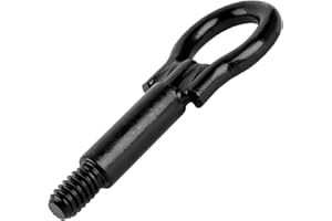 Jiacheng Towing Eye Hook, 90507738 Car Tow Bar, Screw Towing Eye Hook Compatible with Opel Zafira A B, Astra G H, Combo C, Corsa C D, Meriva A B, Vectra B C