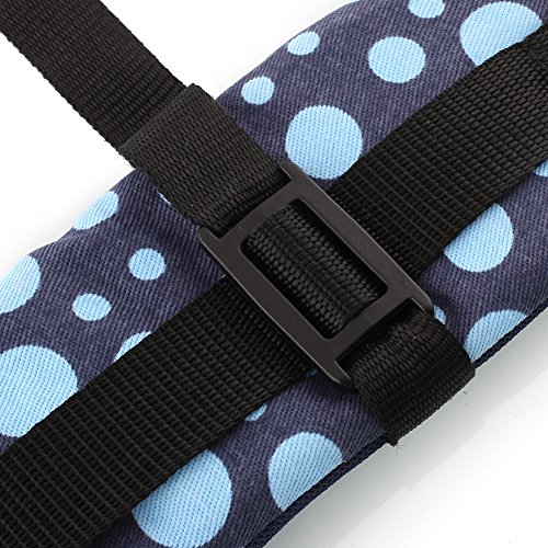 Amzdeal für Babys und Kleinkinder von 3-36 Monaten Babytrage mit integriertem Sitz in Blau Baby Carrier - 5