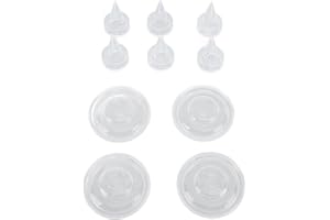 ALOMEJOR Válvulas de Diafragma, Resistente y Duradero, Silicone, Repuesto Esencial, Diseño Compacto, Fácil de Instalar,S9 S12 S9Pro S12Pro, Fitness, Cuidado Personal, Hogar