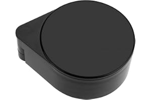 Akozon Bar 3 Tier Sugar Salt Lime Glass para Cocktail Bartender Tool Party Home Black