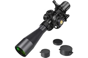 WestHunter Optics WHT SFIR FFP Series Compact Competition Riflescope, 1/10 MIL First Focal Plane Red Illumination Etched Glass Reticle, 30mm Tube Tactical Precision Shooting Scopes