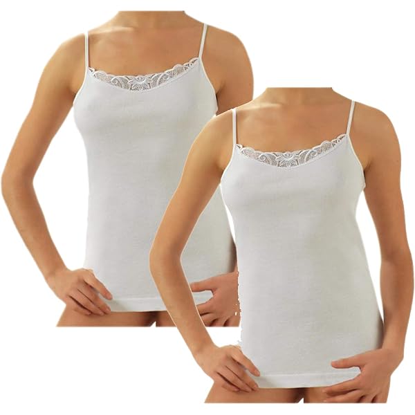 RAGNO Set 3 Pezzi Canotta Donna Spalla Stretta Art 07455E