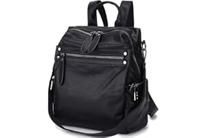 MayBlosom Women Backpack Purse, PU Leather Fashion Convertible 2 Ways Shoulder Bag Travel Daypacks for School Work