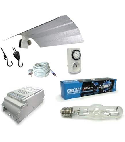 Lampadina HPS 250W FLORASTAR Doppio Spettro - Per Coltivazione Indoor, Attacco E40 - Foto 8