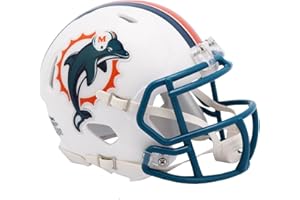 Riddell Mini Football Casque Speed Miami Dolphins 1996-12