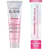 L'Oreal Paris Elseve Glycolic Gloss Smoothing Conditioner 150 ml for Perfect Shine