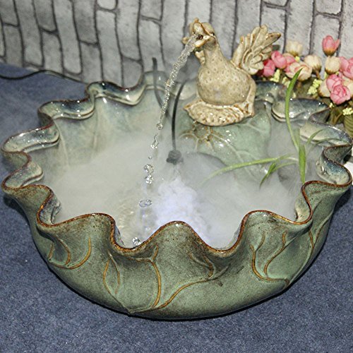 DC 24V Ultraschall Nebel Maker Fogger Luftbefeuchter Wasserbrunnen Teich mit Netzteil - 4