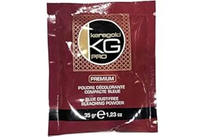 KERAGOLD KG PRO KERAGOLD PRO Poudre Décolorante Bleu, 35 g