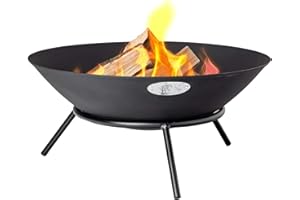 HARBOUR HOUSEWARES Hoguera para el jardín - Acero - Diámetro de 56 cm