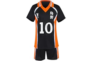 SOOYOOYOO Anime Cosplay Vêtements de Volleyball Confortable et Ventilation Maillots Uniforme