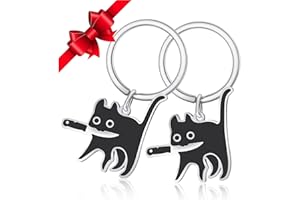 ACIELANNA 2 Pezzi Portachiavi, Uomini e Donne Decorazione Zaino per i Regali di Natale, Compleanno e Anniversari