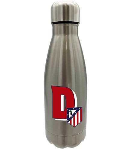 Atlético De Madrid Botella Personalizable De Acero 550ml Letra C