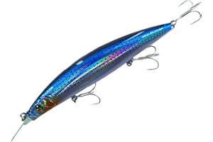 momolures - Bass lures ZODIAC 120 SW 22g super long cast sinking minnow for saltwater game fishing