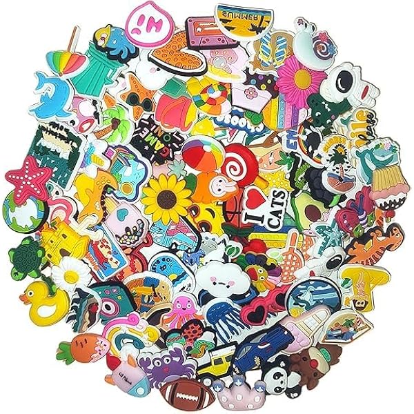 27 Accessoires Crocs Déco - Clips Animés Pour Chaussures | Unisexe