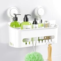 Ulinek Duschablage Ohne Bohren zum hängen, Badezimmer Regal ...