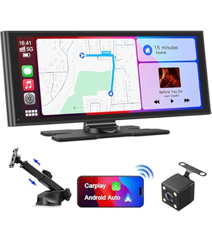 2x Film Protection Ecran Pour Podofo Motorrad Carplay 7