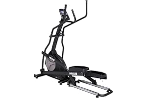 ‎MAXXUS MAXXUS Crosstrainer CX 4.3f - Klappbar, 135kg, LCD-Display, TÜV, App, 24kg Schwungmasse, 16 Widerstandsstufen, 12 Programme, Magnetbremse, Tablethalterung - Ellipsentrainer für Zuhause, Heimtrainer