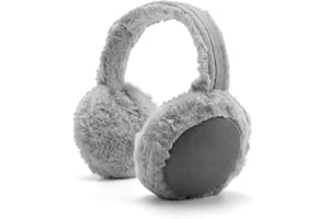 DERCLIVE Earmuff Winter Folding Warm Earwarmer Furry Earmuffs Ear Covers Warmer for Women Girls