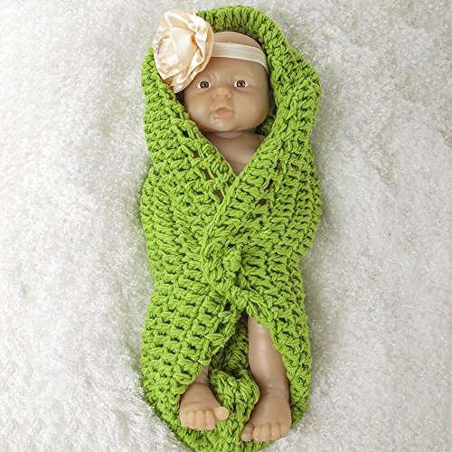IVITA 16'' 2000g Lifelike Cute Full Body Silicone Baby Toy