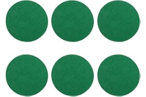 freneci Remplacement de Coussinets en Feutre Souple 6 Pièces pour Poussoir en Feutre de Table de Hockey sur Air - L