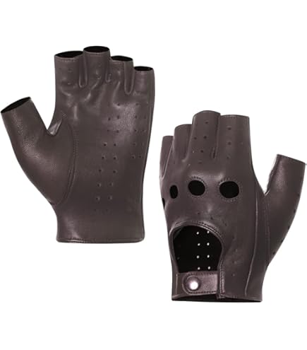 Long Keeper Lederen handschoenen voor heren, warme winterhandschoenen, kunstleer, motorhandschoenen, thermische wanten voor heren, Zwart, L