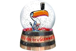 BUOSHA signs-unique Guinness Toucan Snow Globe 95mm x 65mm (sg)