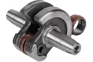 Gorgeri Vevaxel, 44 mm halvcirkel vevaxel reservdel passar mini ficka Bike 47 ccm 49 ccm