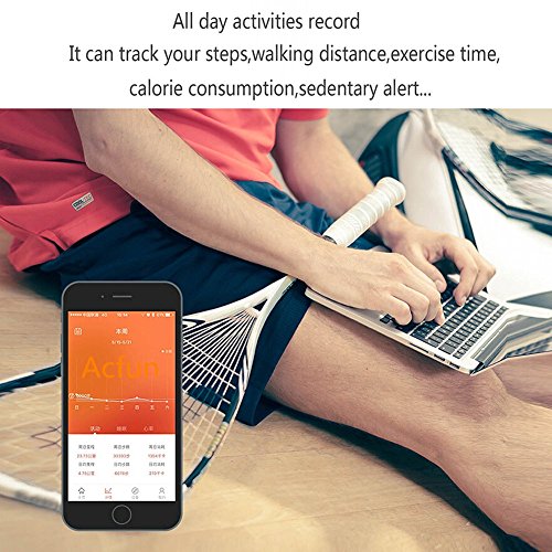 Fitness Armband Fitness Tracker Smartwatch Wristband Wrist Band Fitness Armband Pulsmesser Smart Watch Smartwatch Bluetooth 4.0 Bracelet Sleep Activity Tracker Intelligent Ribbon Health Fitness Tracker Sport For Ios Android Smartphone Iphone - 3