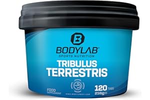 ‎BODYLAB24 Bodylab24 Tribulus terrestris 120 Tabletten | 2000mg Pflanzenextrakt je Tagesdosis | Tribulus terrestris Extrakt hochdosiert