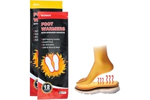 BAYTECH Plantillas Calentadoras Almohadillas Calefactables Térmicas | 5, 10 o 30 Pares | 100% Calor Natural 12 Horas | para Deportes con Frío Esquí Caza Pesca Running | Hombre y Mujer