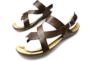 Harssidanzar Sandalias Piel Hombre