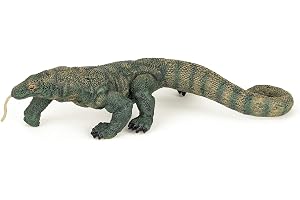 Papo – Handmålade – figurer – vilda djur från World Komodowaran-50103 samlarbara – Lämplig för pojkar och flickor – från 3 år