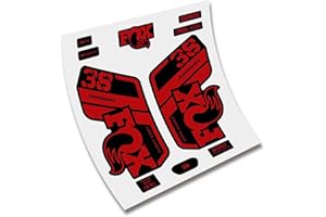 CUAC REVOLUTION PEGATINAS HORQUILLA FOX PERFORMANCE 38 FORK STICKERS AUFKLEBER ADESIVI BIKE DECALS A ELEGIR.