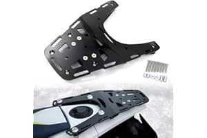 REARACE Rear Luggage Rack Compatible with Husqvarna 701 Enduro/Supermoto Cargo Carrier