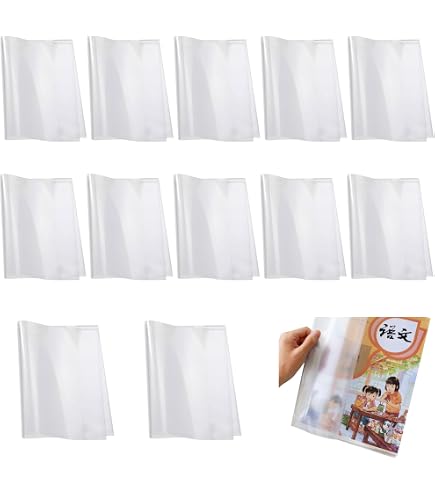 OXFORD Lot De 6 Protège-Cahiers 24x32cm Transparents Haute Qualité - Coins Renforcés Fabriqué En France
