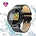 Produktbild Smartwatch Uhr Intelligente Armbanduhr,Hizek Armband Sport mit Herzfrequenz/Kamera/Schrittzähler/Schlaftracker/Romte Capture Kompatibel mit Android iOS Smartphone