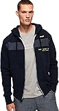 Superdry Sweat Shirt Shop Magma Panel Zip Front Hoodie