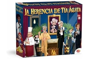 Bizak Juego La Herencia de la Tia Agata, Utiliza Todo tu ingenio y sé estratega para Eliminar a los adversarios en una Mansion Llena de trampas, para Toda Familia (62855053)