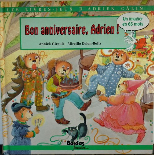 couverture de : Bon anniversaire, Adrien