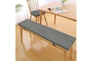 BETTSCHLANGE Poduszka na siedzisko o grubości 3 cm, na siedzisko, poduszka na ławkę, nadaje się do prania, poduszka na krzesło, na ławkę ogrodową, do użytku na zewnątrz, na krzesło, podłogę, krzesło biurowe,