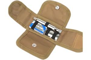 FOMIYES Funda para maquinilla de afeitar de tela Oxford, funda de doble seguridad, protector de maquinilla de viaje