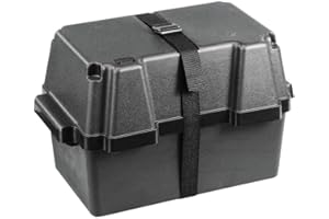 Nuova Rade Cassetta Porta Batteria Max 100AH 431x257x250mm Mis. Esterne