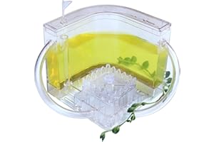 GIMOCOOL Ant Farm Castle Translucent Gel Ant Breeding Set with Connecting Tubes Ant Nest Observation Kit Insect Ecology Box in the 3D Maze, Habitat Educational & Learning Science Kit Toy for Kids and Adults