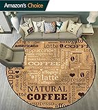 Versatilidad: alfombra contemporánea abstracta para el salón, el dormitorio, el baño para niños jueguen, las mujeres yoga, leer en resistente, etc; o perfecta para poner en casa debajo de una mesa de café, un pequeño juego de comedor, en una cocina o una entrada, ofrece una comodidad lujosa y opciones de decoración versátiles estilo para cualquier habitación y lugar.