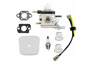 iDMRURvm Vergaser Ersatz Luftfilter Kraftstoff-Zündkerzenset für 2-Takt Mantis Gartenfräse 7222 7222E 7222M 7225 7230 7234 7240 7920 7924 Pinne ersetzt C1U-K54A