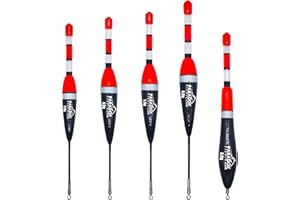 ‎PARADOX FISHING Paradox Fishing Posen Set 5 Stück 3g/4g/5g/6g/8g I Posen Angeln Angel-Posen Knicklichtposen Schwimmer Angeln Pose