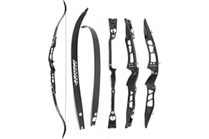 surwolf 66“ Takedown Recurve bow 20~40LBS ILF Competition recurve bow set Adult Sport Bow Archery practice bow Longbow Hunting Bow