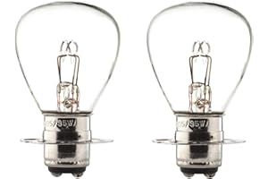 cyclingcolors 2x ampoule 12V 35/35W P15d P15d30 P30d RP35 Microtracteur Moto Scooter Mobylette